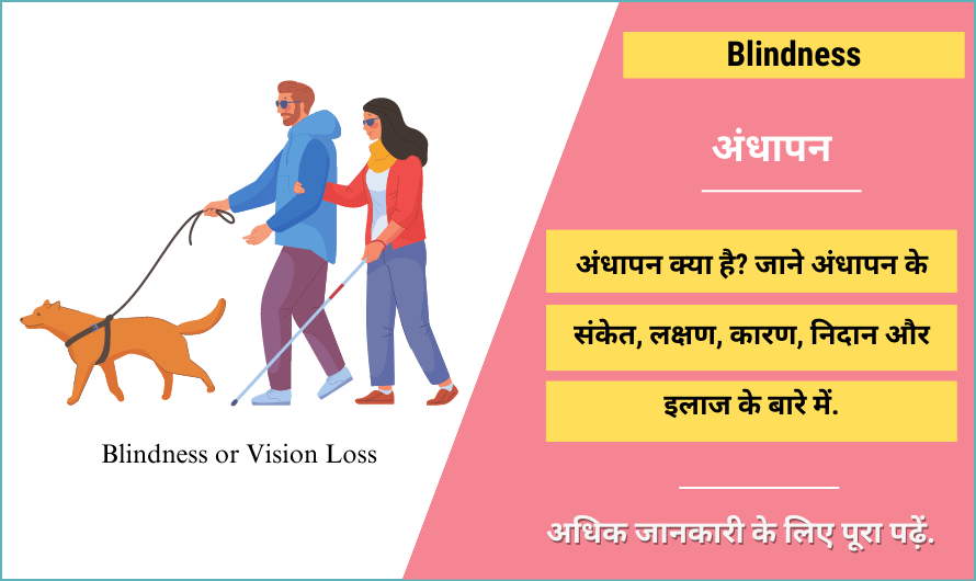 Blindness in Hindi